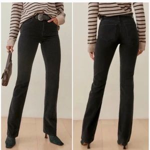 Reformation Peyton High Rise Bootcut Corduroy Pants